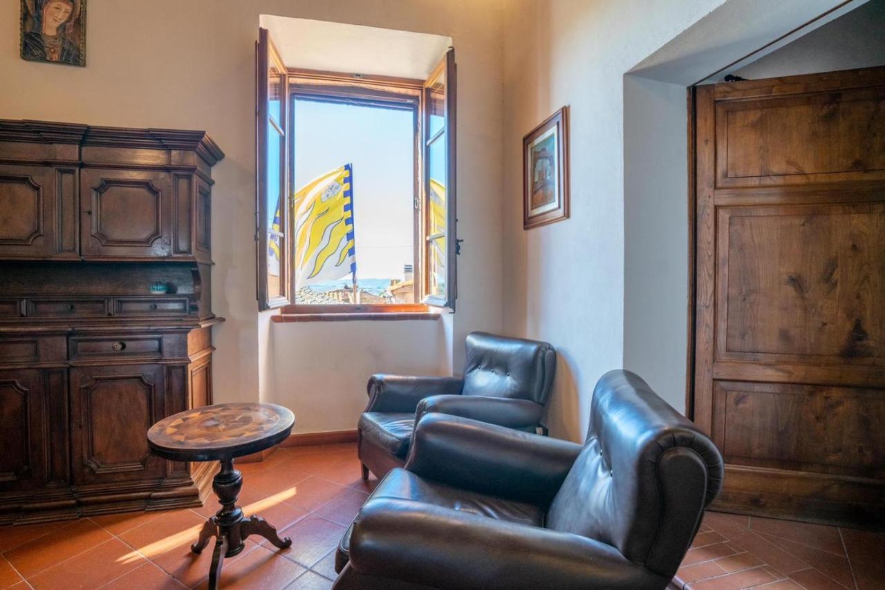 Il Casone Appartement Montisi Buitenkant foto