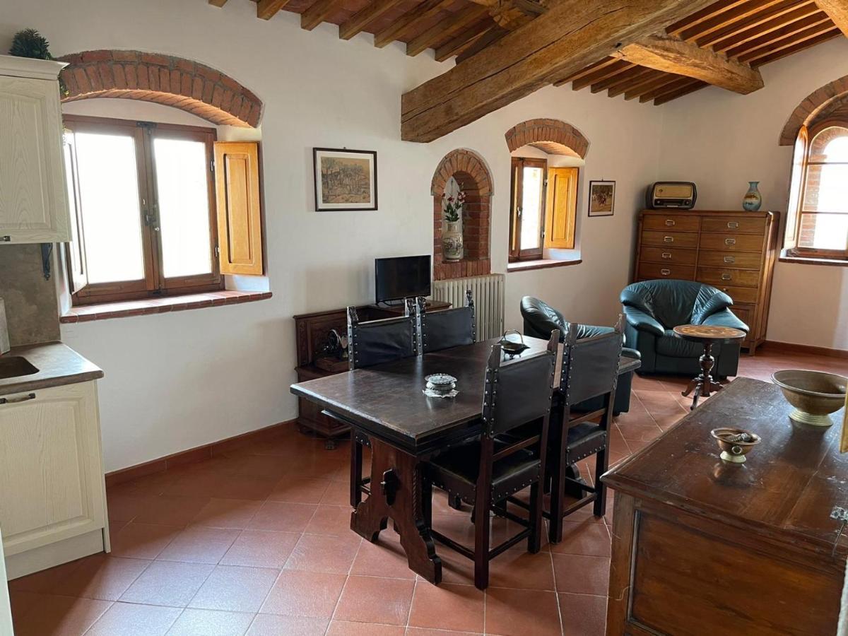 Il Casone Appartement Montisi Buitenkant foto
